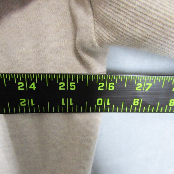 Pact Cardigan Womens Medium Large Beige Open Front Organic Cotton Pockets - Picture 5 of 10